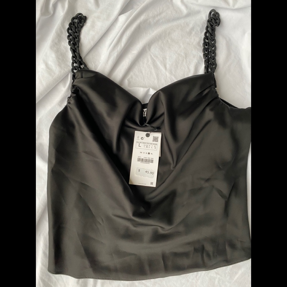NWT ZARA CHAIN CAMI